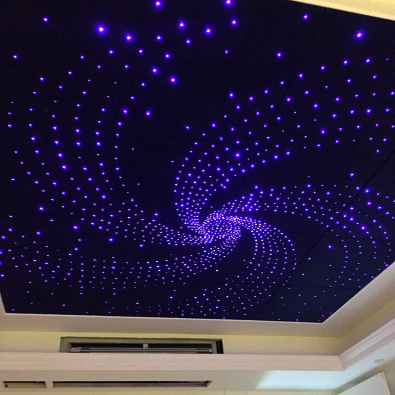 DC12V 32W Twinkle RGBW LED Fiber Optic Star Light Illuminator With RF Remote For Car & Bedroom DC12V 32W Twinkle RGBW LED Fiber Optic Star Light Illuminator With RF Remote For Car & Bedroom